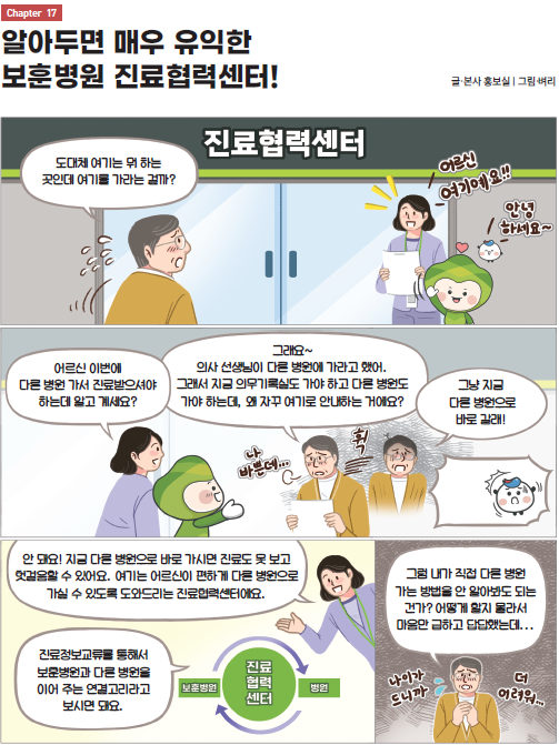 알아두면 매우 유익한 보훈병원 진료협력센터!