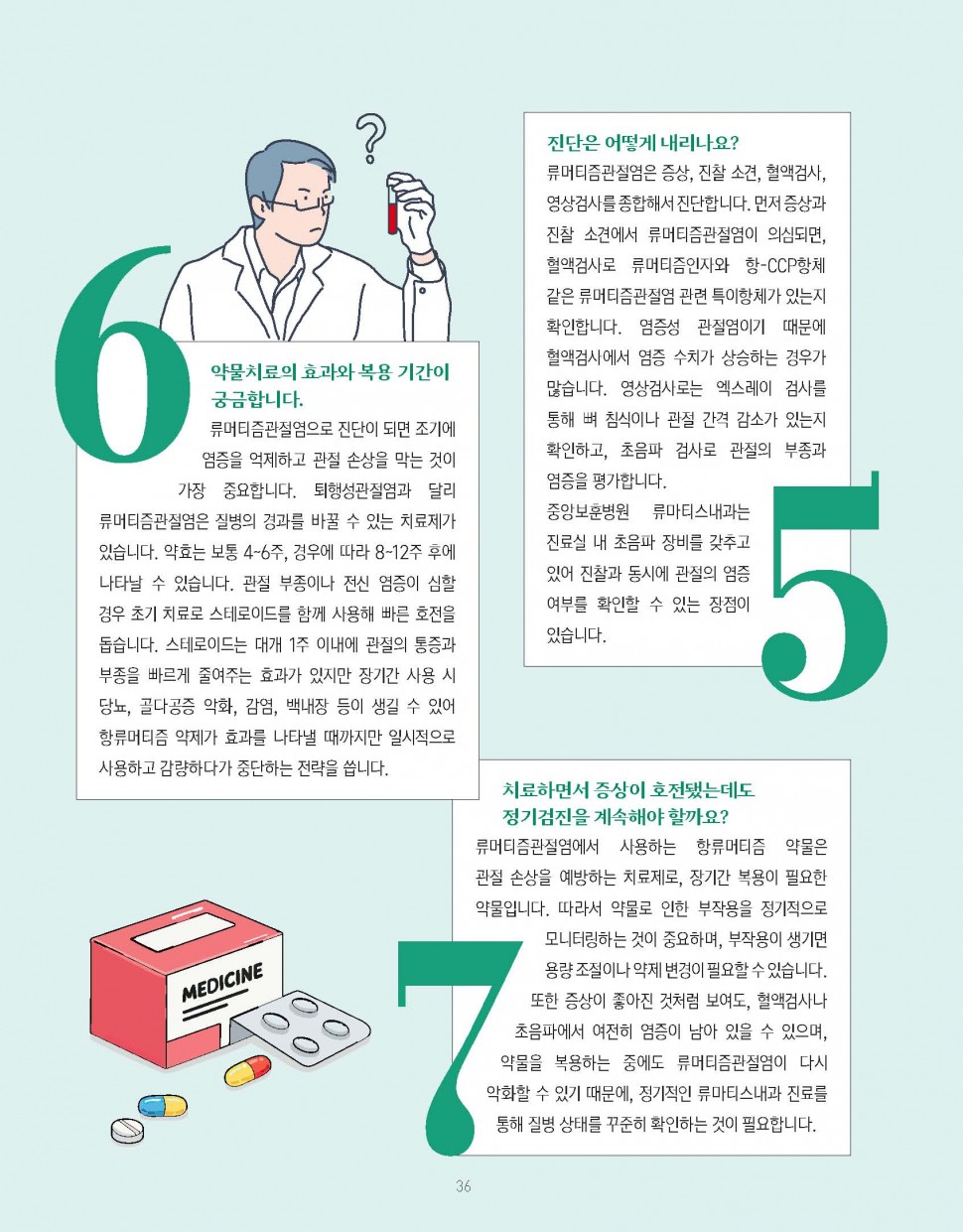 관절을 괴롭히는 만성 염증, 류머티즘관절염